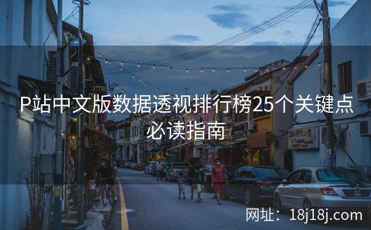 P站中文版数据透视排行榜25个关键点必读指南  第2张